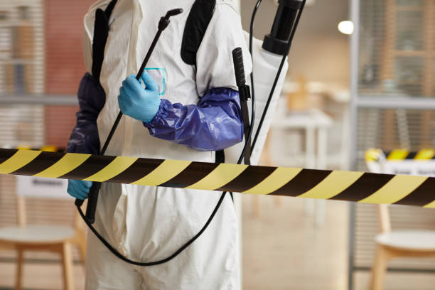 Professional Blood Cleanup technician working in New Madison, OH